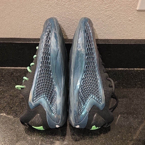 adidas Black and Blue Men's Athletic Shoes - Picture 5 of 6